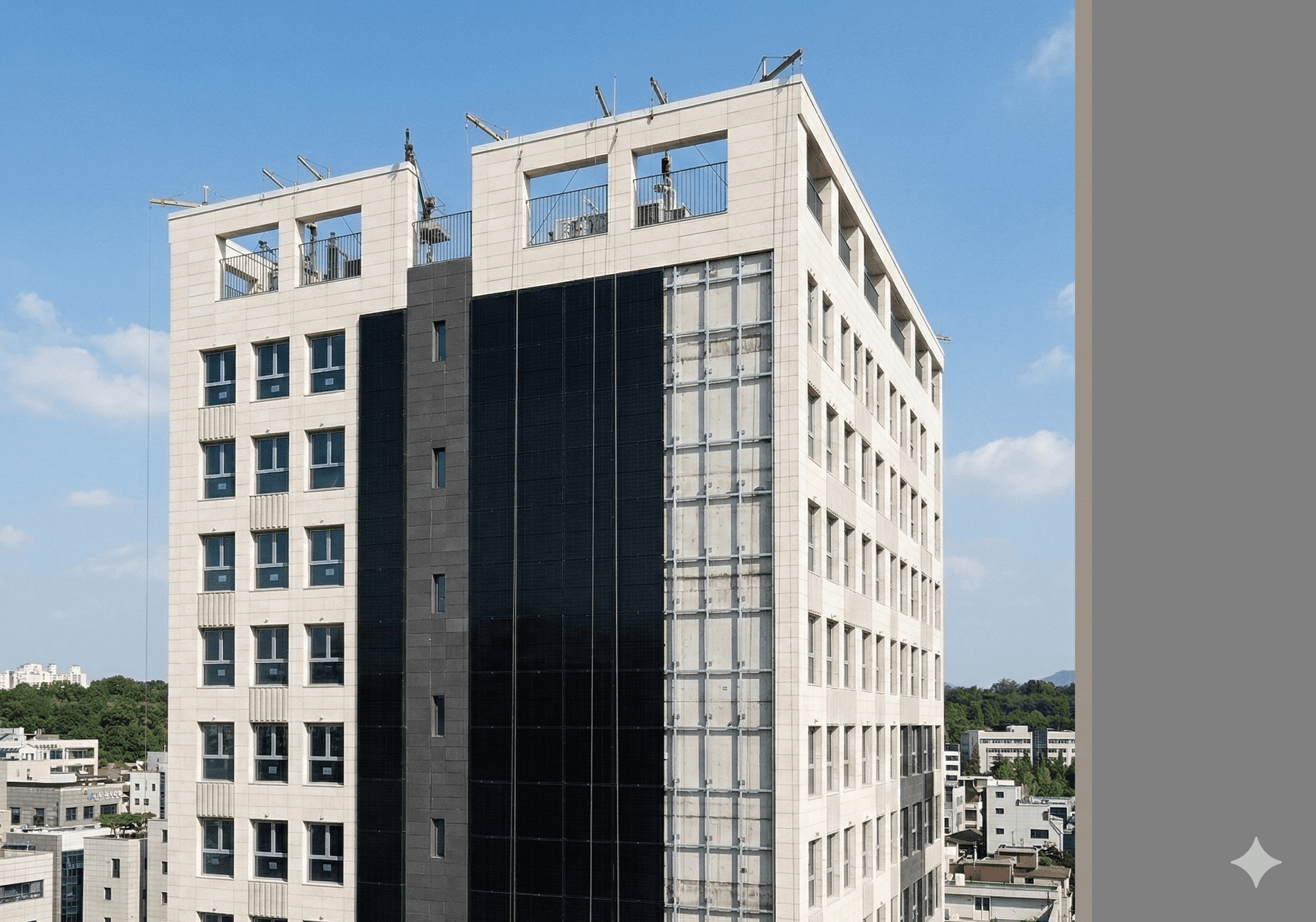 BIPV realizace - střecha