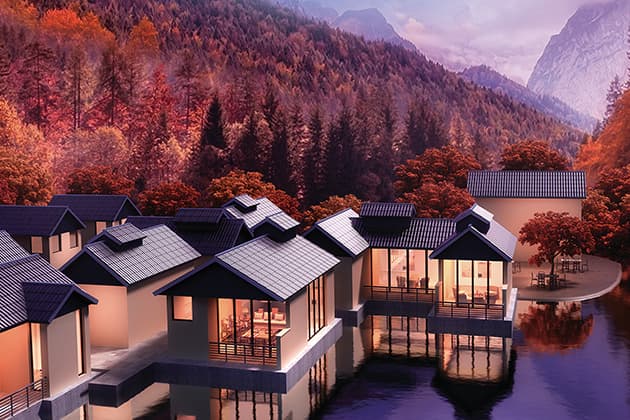 Hantile - Tradiční střecha + fotovoltaika